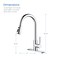 Kibi Single Handle Pull Down Kitchen Faucet With Touch Sensor F102CH-S - alternate 6